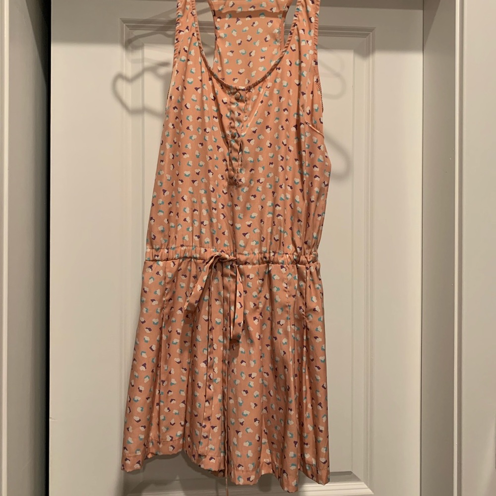 Peach romper